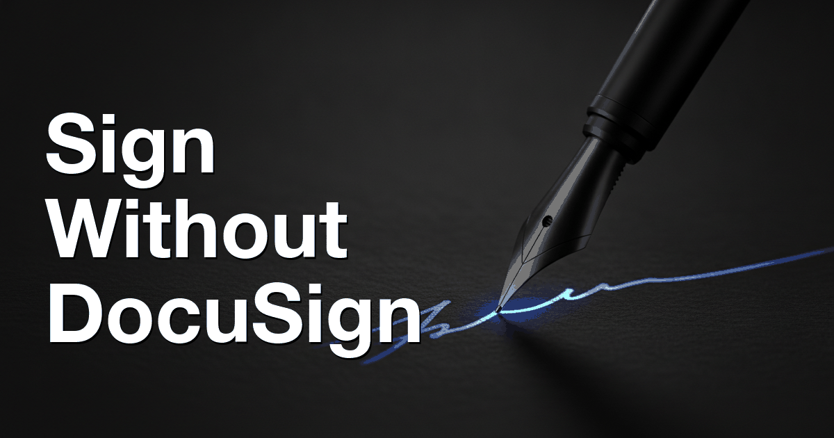 Google KILLED DocuSign! How to Sign Documents with Google Docs