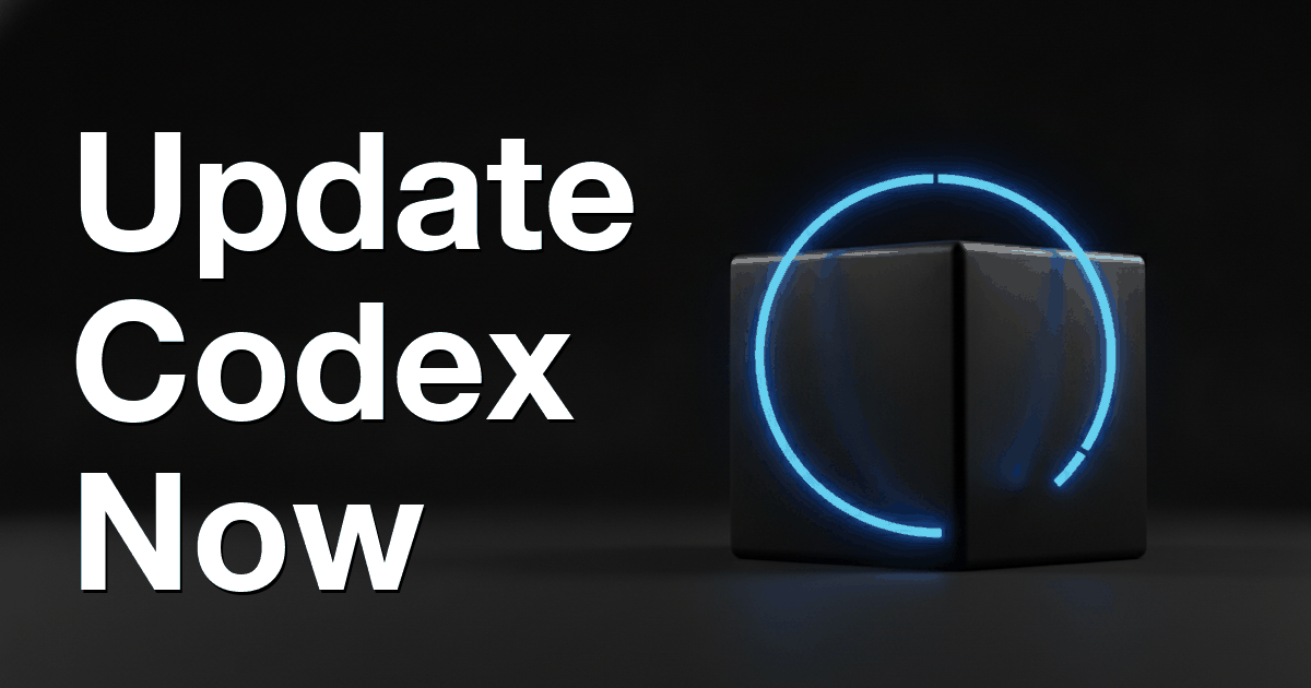 How to Update Your Codex Desktop App and Why It's So Important