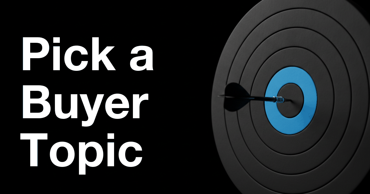 How to Choose a LinkedIn Live Topic That Attracts Buyers, Not Browsers