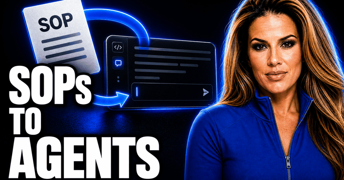 How to Turn Your SOPs Into AI Agents with Claude Code
